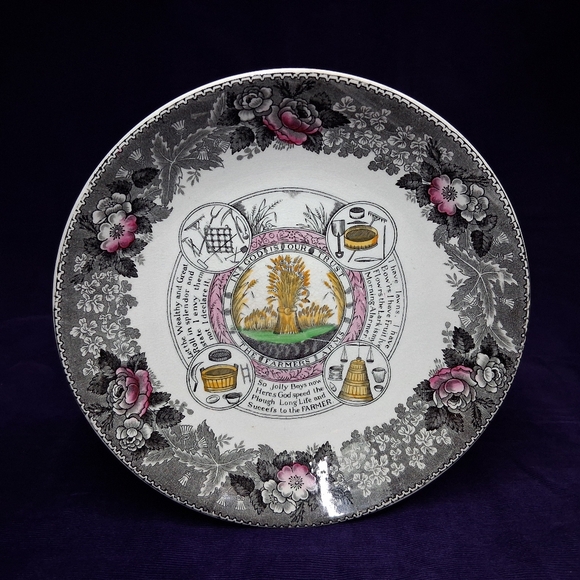 Antique Adams Of England Breakfast Cup Mug And Saucer Warranted Staffordshire - Picture 12 of 16